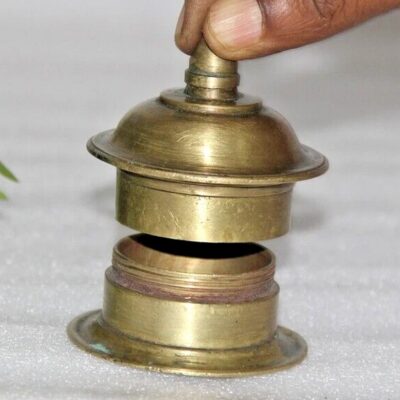 Brass Tikka – Vintage Handcrafted Puja Accessory