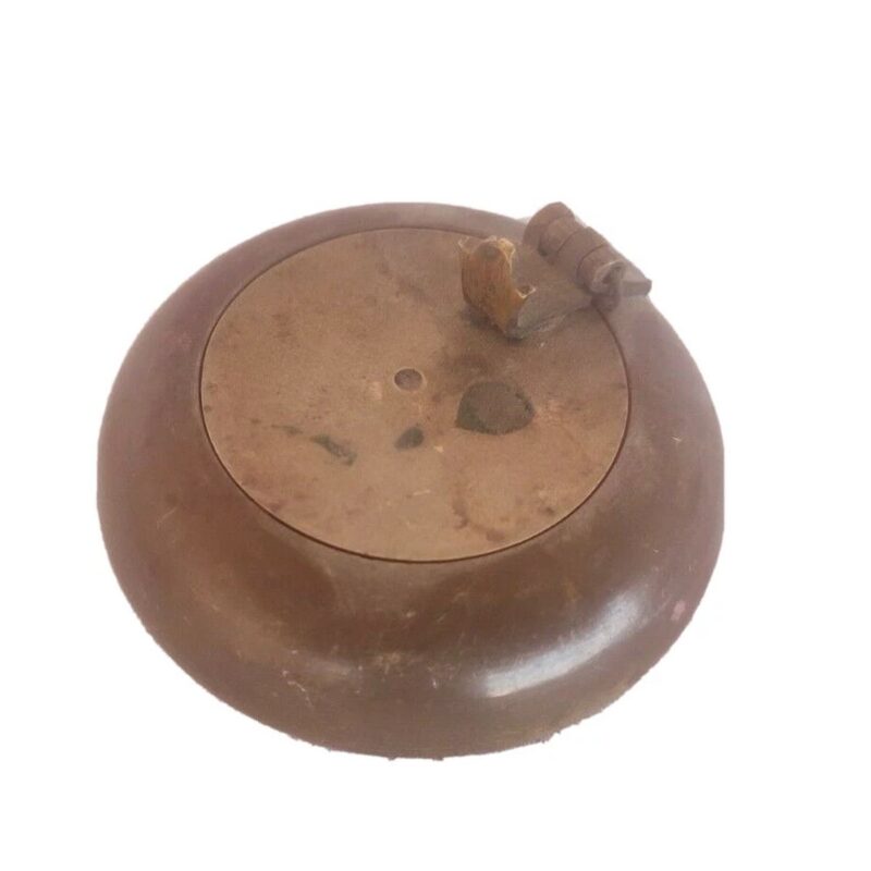 Brass Handcrafted Vermilion Box – Sindoor Container - Image 2