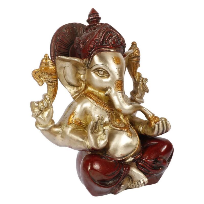 Divine Ganpati Statue – Handcrafted Ganesha Idol - Image 3
