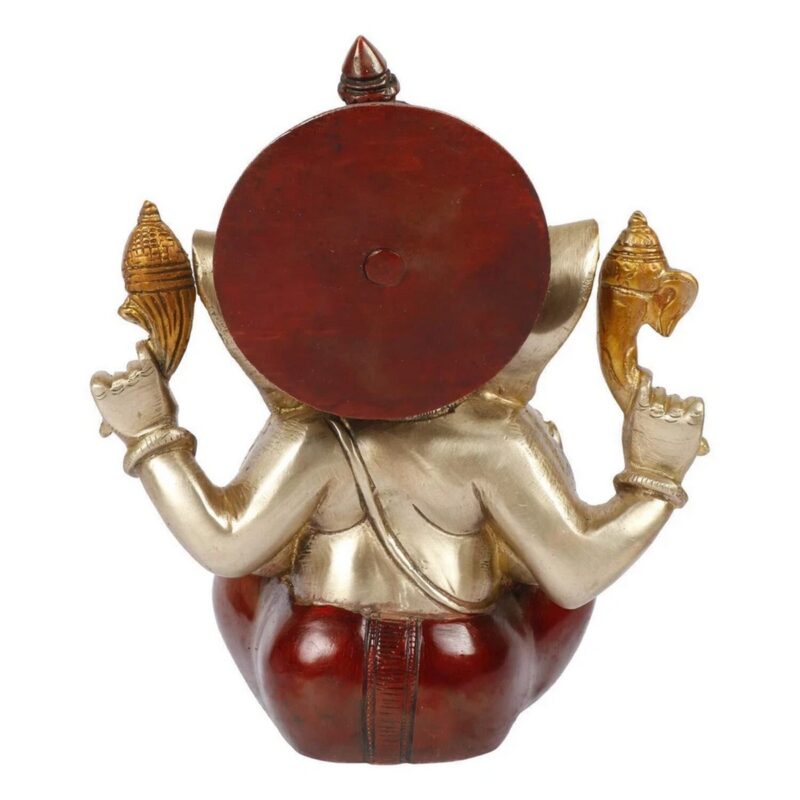 Divine Ganpati Statue – Handcrafted Ganesha Idol - Image 4