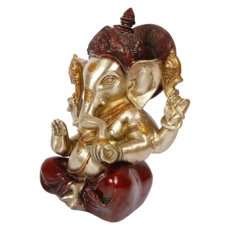 Divine Ganpati Statue – Handcrafted Ganesha Idol - Image 2