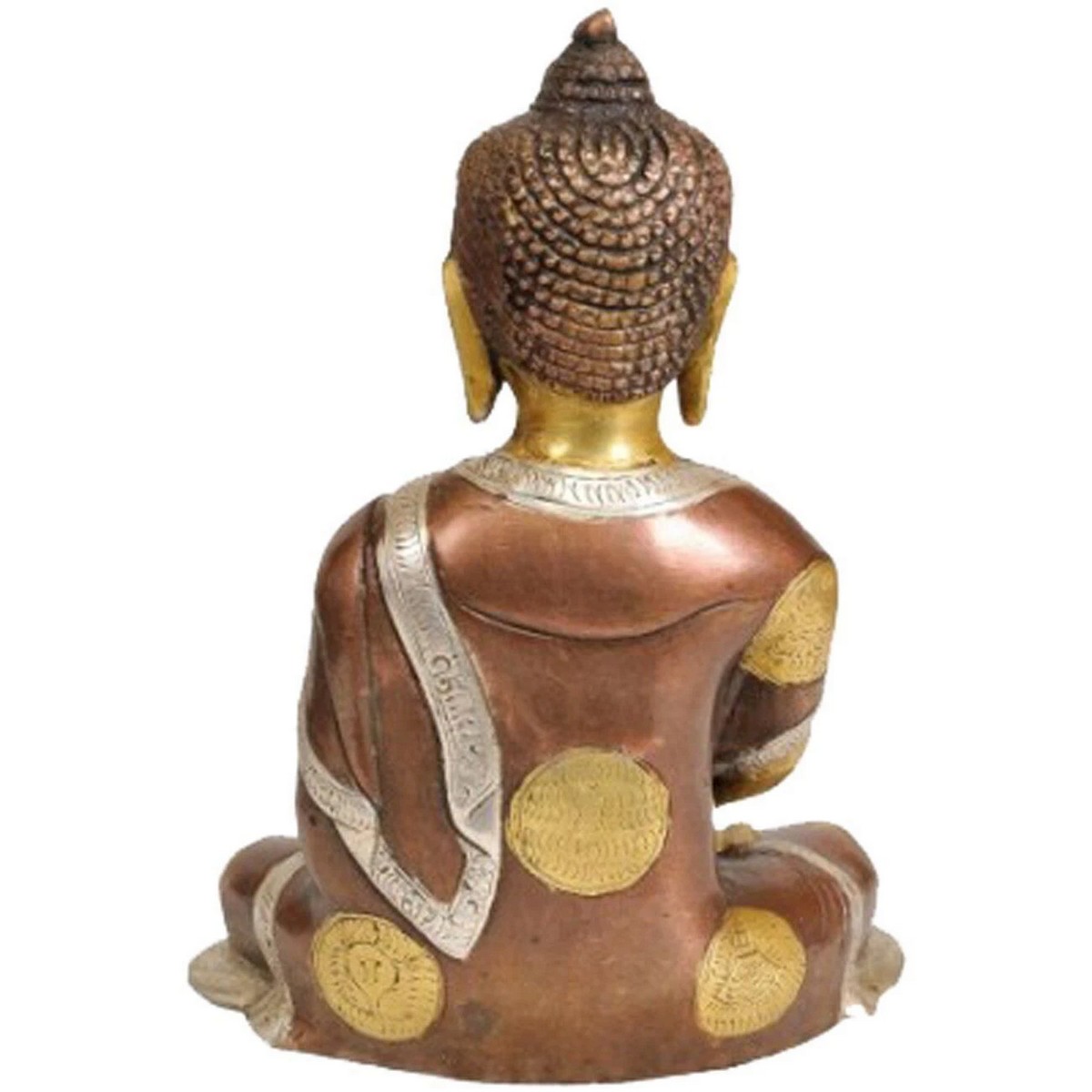 Rare Brass Lord Gautam Buddha Statue - Image 2