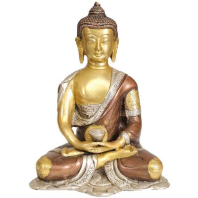 Rare Brass Lord Gautam Buddha Statue