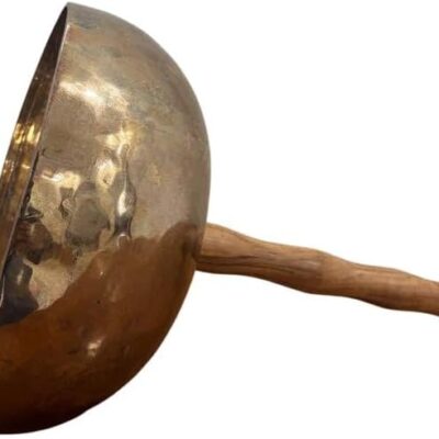 8inches Handle Singing Bowl, Sound Bath, Relaxation, Yoga Handmade Bowl