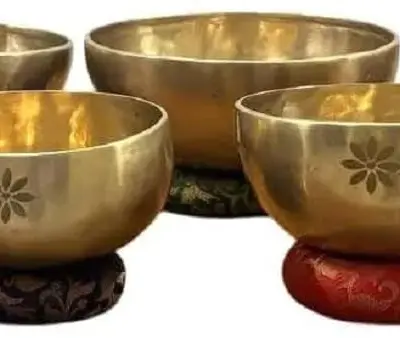 Singing Bowl Set of 7 – Handcrafted Healing Bowls (5″–10″)